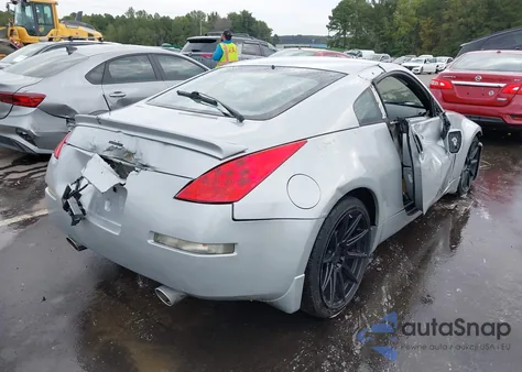 2008 Nissan 350Z Enthusiast из США, поврежденный, VIN JN1BZ34DX8M701617